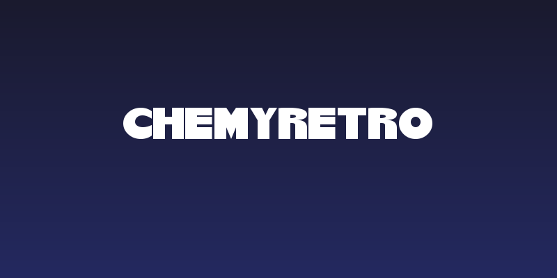 ChemyRetro Social Header