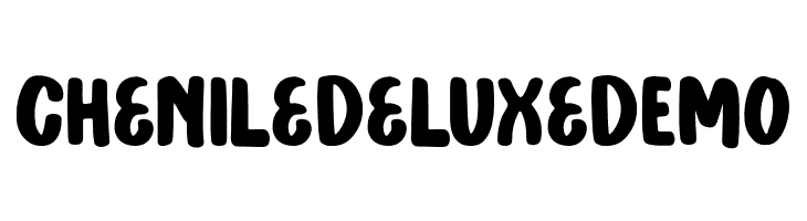 ChenileDeluxeDEMO  Frei Schriftart Herunterladen