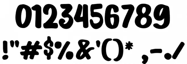 ChenileDeluxeDEMO Font OTHER CHARS