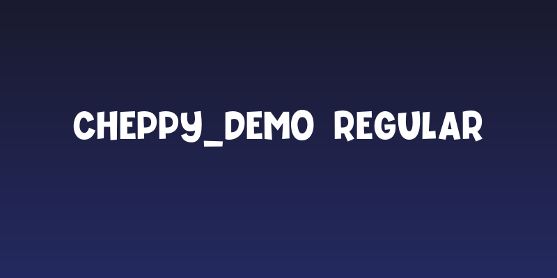 Cheppy_Demo Regular Social Header