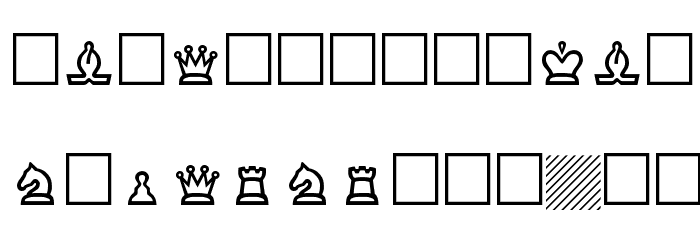 Cheq Font LOWERCASE