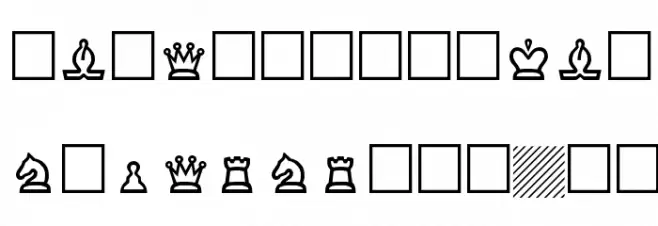 Cheq 字体 小写
