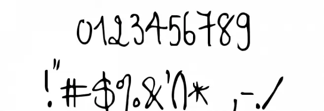 Cher Font Font OTHER CHARS