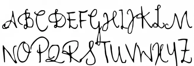 Cher Font Schriftart Groß