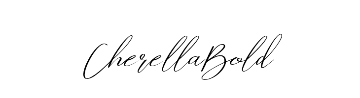 Cherella Bold  免费字体下载