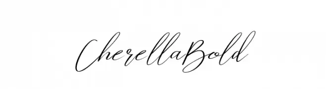 Cherella Bold  Descarca Fonturi Gratis