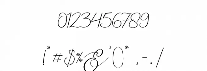 Cherella Bold Font OTHER CHARS