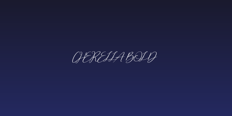 Cherella Bold Social Header