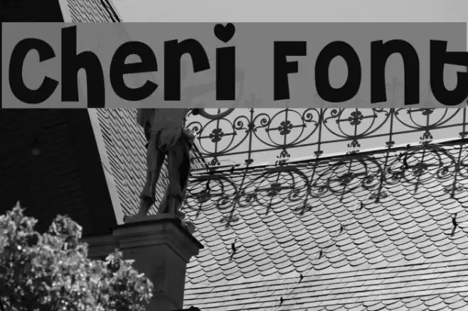 Cheri Font examples