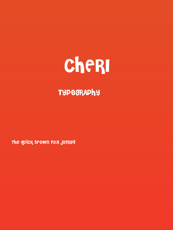 Cheri Poster