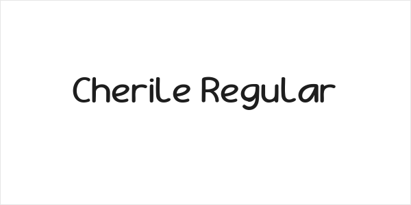 Cherile Regular Logo