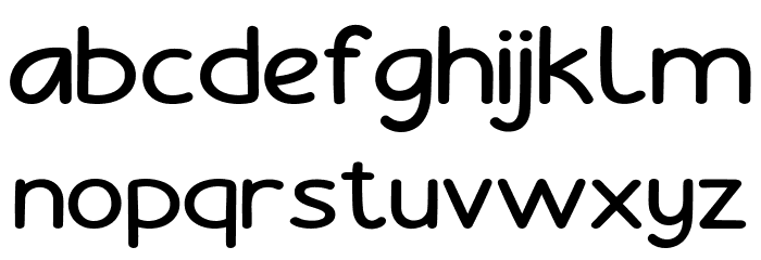 Cherile Regular Font LOWERCASE
