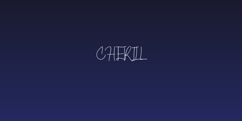 Cherill Social Header