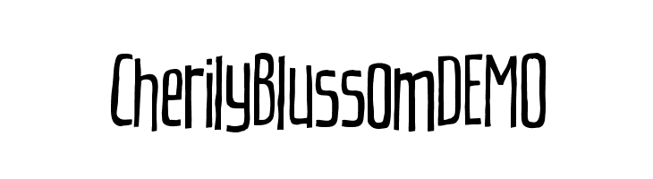 CherilyBlussomDEMO Font