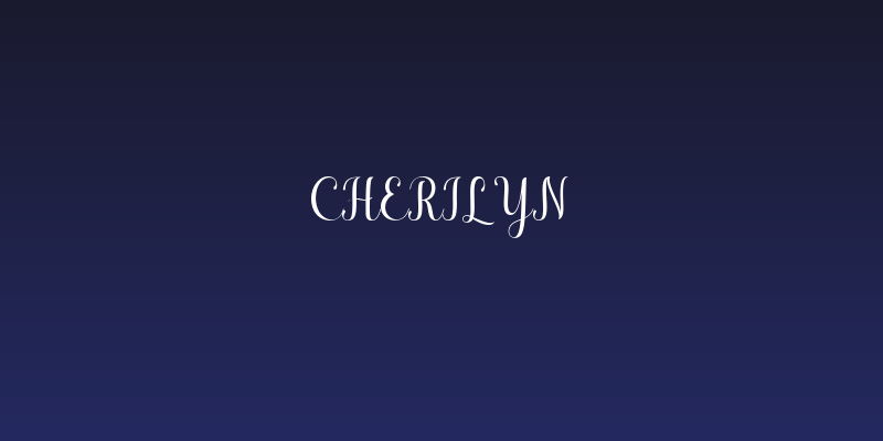 Cherilyn Social Header
