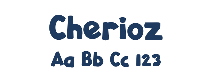 Cherioz Font Preview