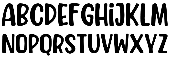 Cherish Moment Font LOWERCASE