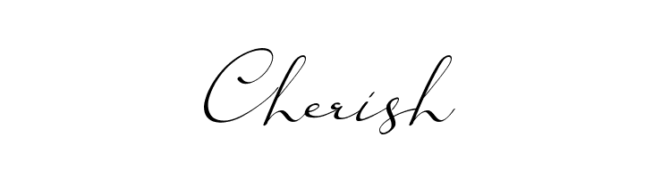 Cherish  Descarca Fonturi Gratis