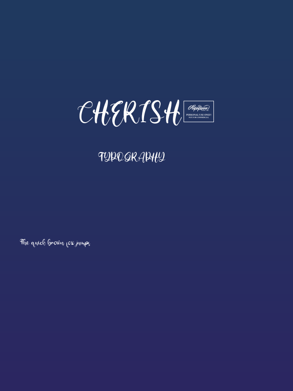 Cherish2 Poster