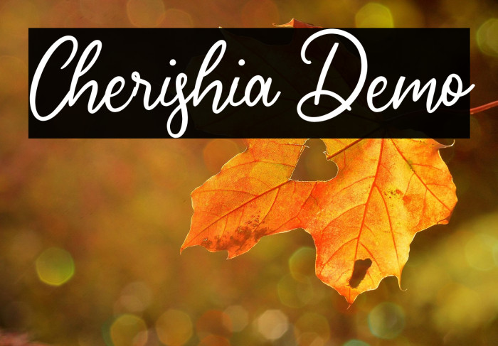 Cherishia Demo Example 2