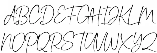 CherishlineDemo-Regular Font Litere mari