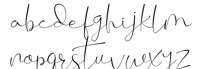 Cherissa Font LOWERCASE