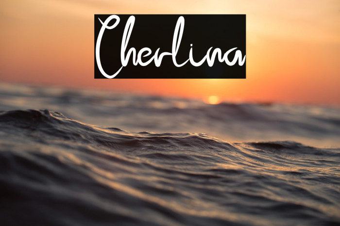 Cherlina Example 1