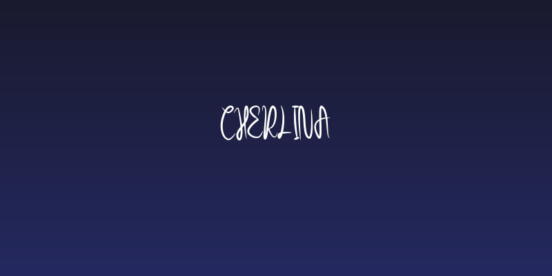 Cherlina Social Header