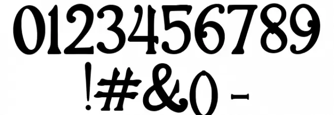 Cherly Blossom Font OTHER CHARS