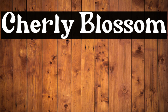 Cherly Blossom Example 1