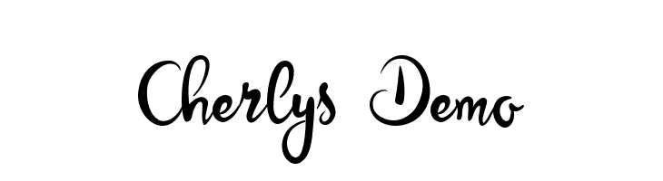 Cherlys Demo  font caratteri gratis