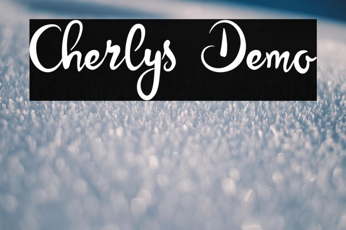 Cherlys Demo Example 3