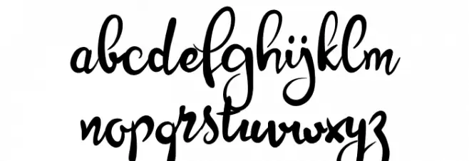 Cherlys Demo Font LOWERCASE