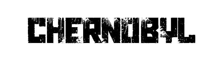 Chernobyl  Frei Schriftart Herunterladen