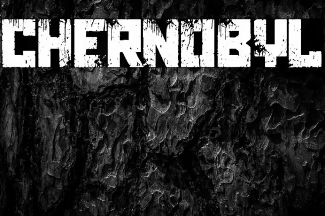 Chernobyl Font examples