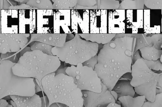 Chernobyl Font examples