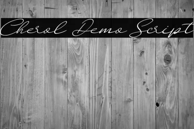 Cherol Demo Script Fuentes examples