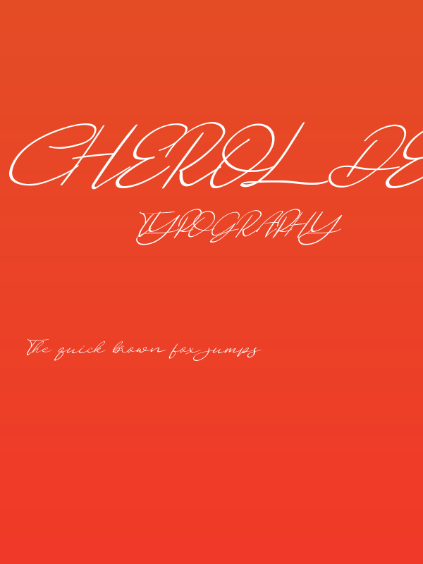 Cherol Demo Script Poster