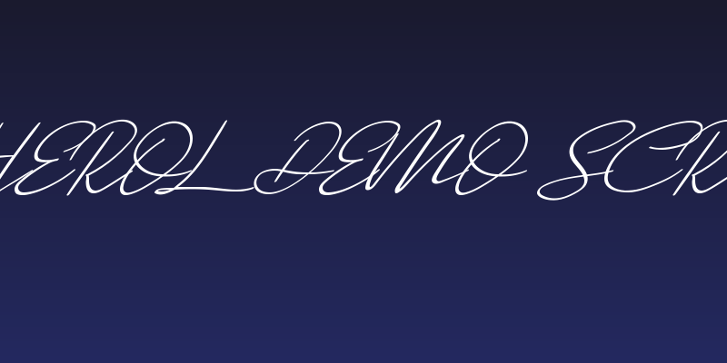 Cherol Demo Script Social Header