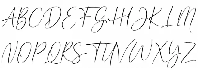 Cherolina Schriftart Groß