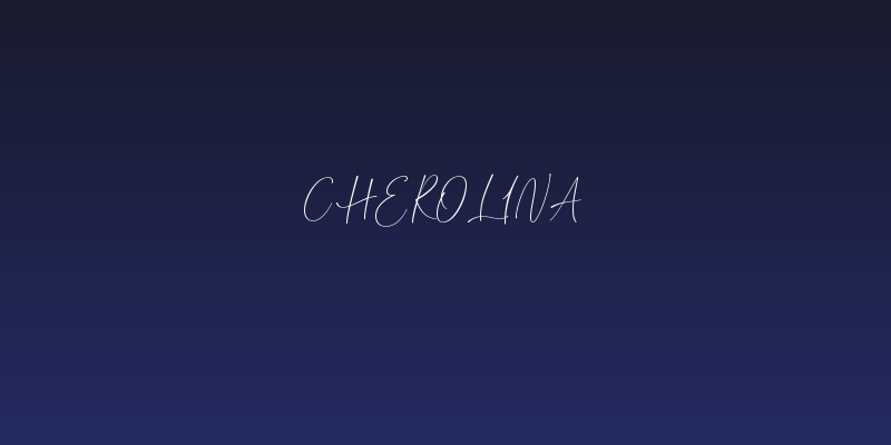 Cherolina Social Header