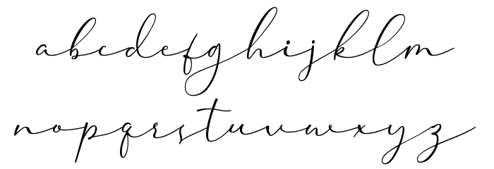 Cherolina Font LOWERCASE