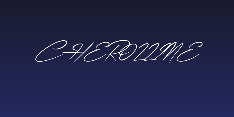 Cherolline Social Header