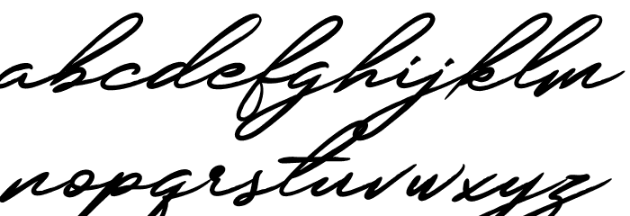 Cherolline Font LOWERCASE