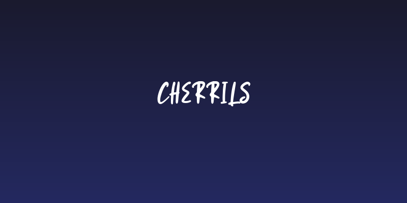 Cherrils Social Header
