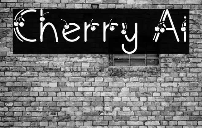Cherry Ai Font examples