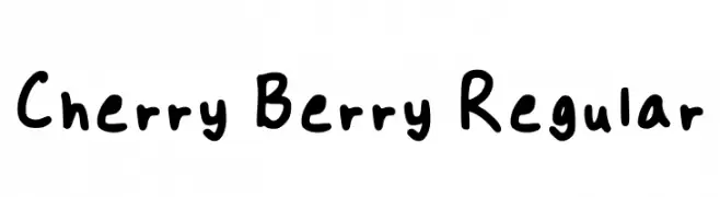 Cherry Berry Regular  Fuentes Gratis Descargar