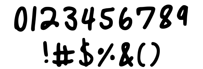 Cherry Berry Regular Font OTHER CHARS