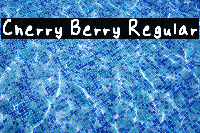 Cherry Berry Regular Example 2