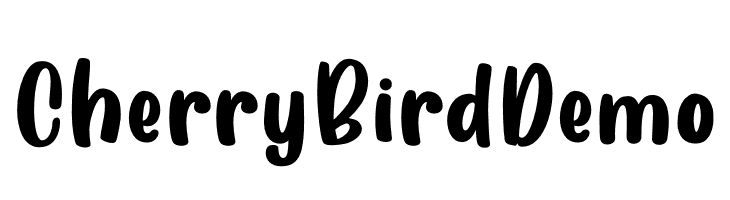 Cherry Bird Demo  font caratteri gratis